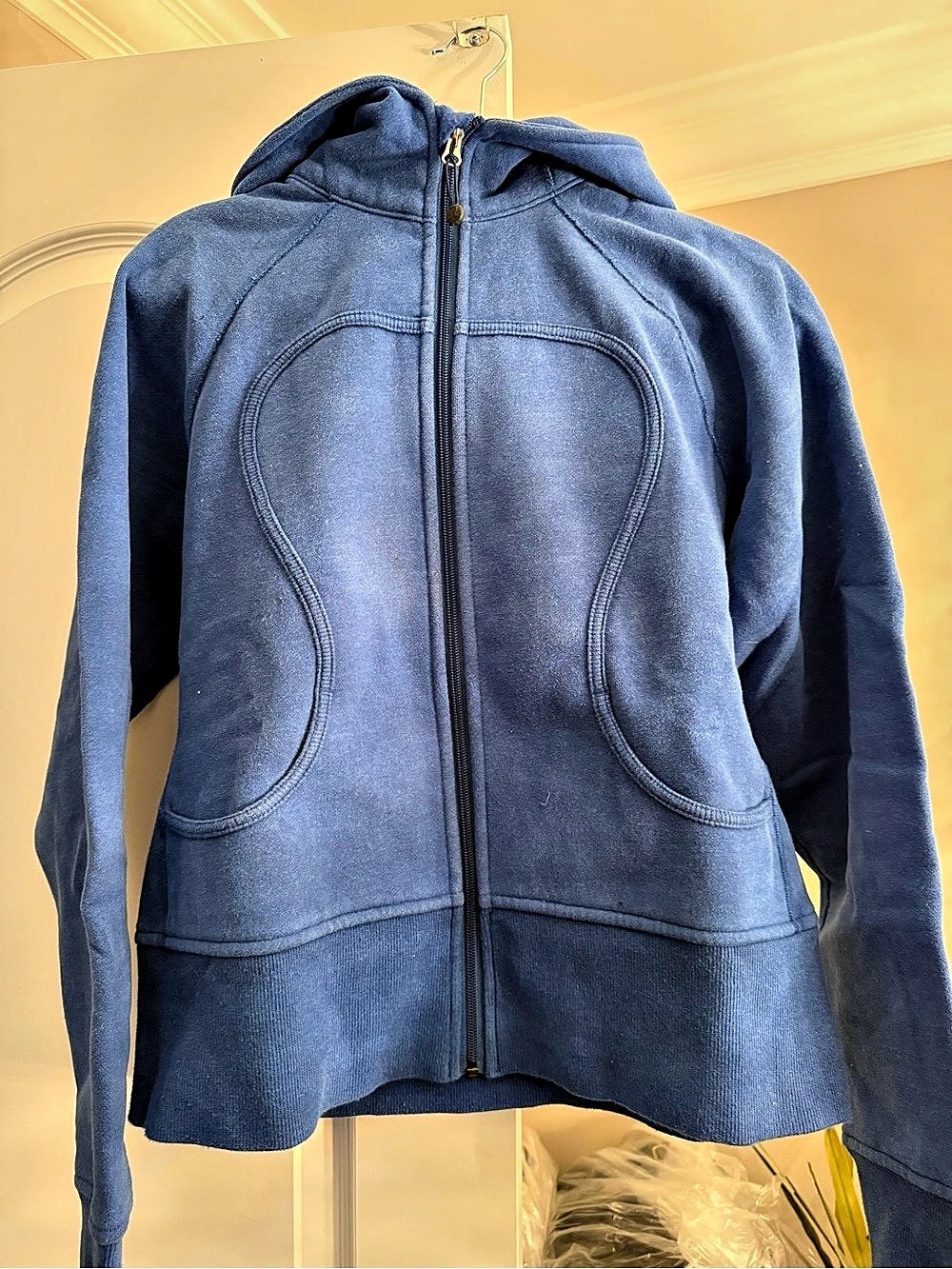 lululemon Hooded Full-Zip Jacket in Blue